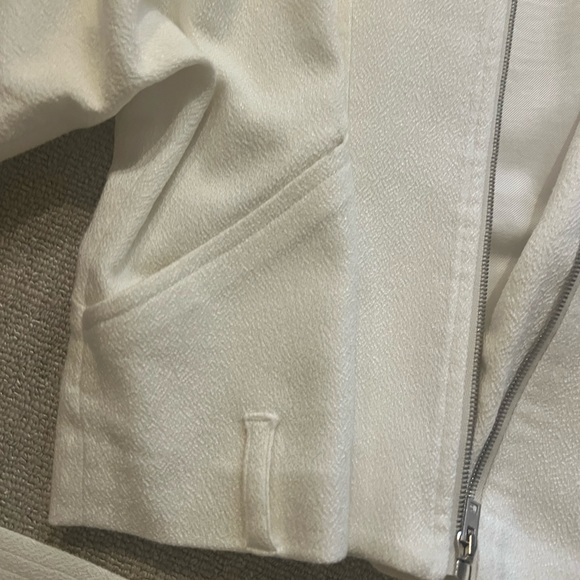 Iro white biker jacket - Picture 4 of 8
